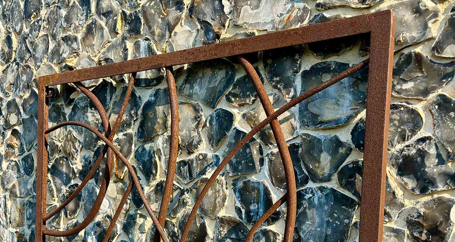 Metal trellis